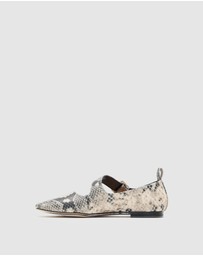 Oxford - Florentine Cross Strap Ballet