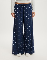 Cotton On Body - Cloud Soft Flannel Wide Leg Pant