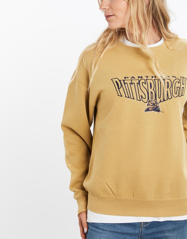 Vintage by The Real Deal - Pre Loved - Vintage 90s NCAA Pittsburgh Panthers Sweatshirt