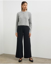 Minima Esenciales - Harriette Alpaca Wool Blend Cardigan