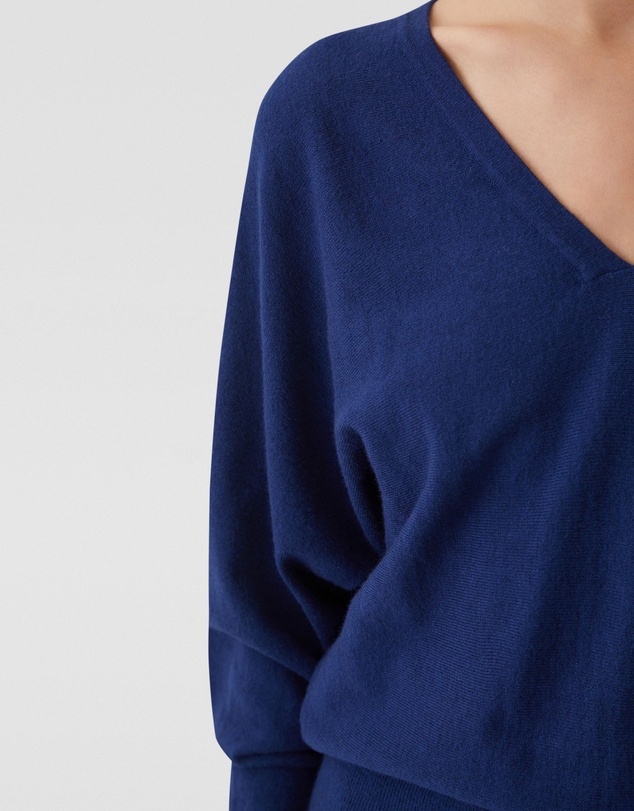 Oxford - Francesca V-Neck Knitted Dress