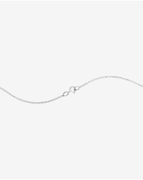 Michael Hill - Q Initial Necklace with 0.10 Carat TW of Diamonds in 10kt White Gold