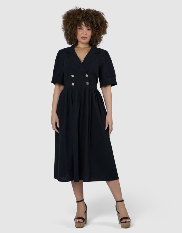 Something 4 Olivia - Alma Midi Shirt Dress