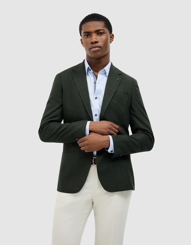 Politix - Lawson Windowpane Check Blazer