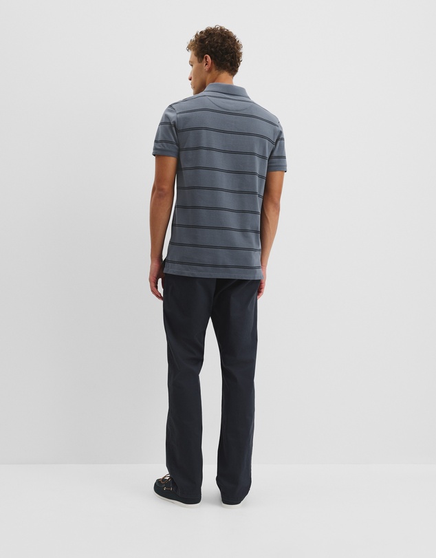 Country Road - Australian Cotton Stripe Pique Polo