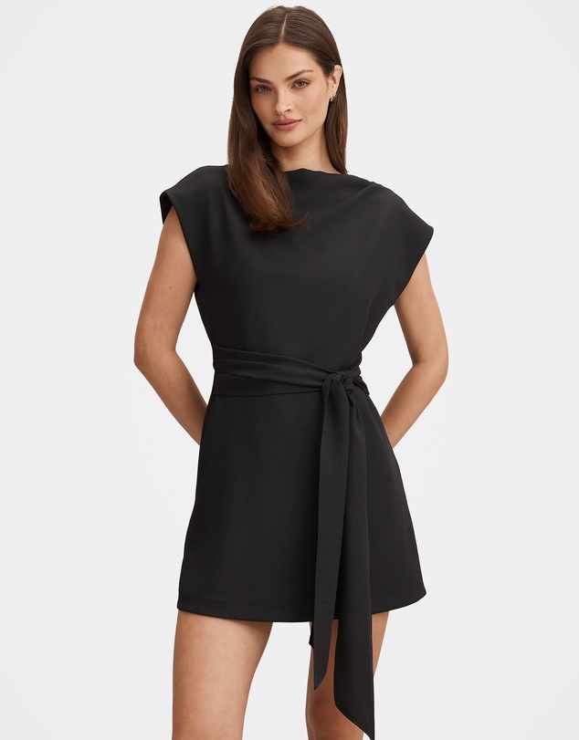 Forever New - Peony Tie Front Mini Dress