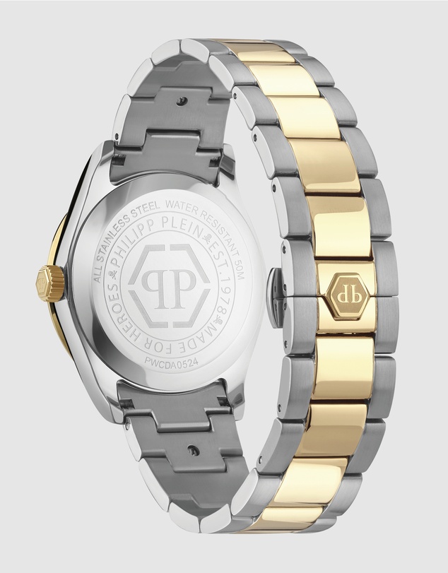 Philipp Plein - Queen 38mm Green Dial with Two-tone bracelet
