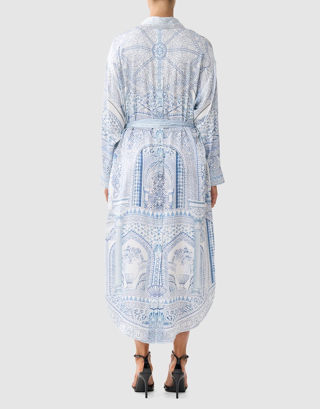Camilla - Shirt Dress With Back Button Detail
