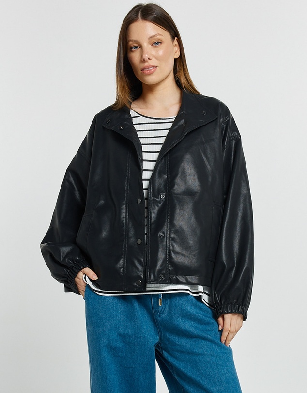 Betty Basics - Polly PU Jacket