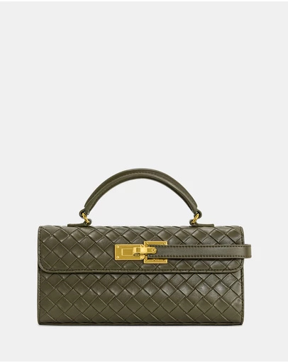 JW PEI - Keyla Weave Texture Top Handle Bag