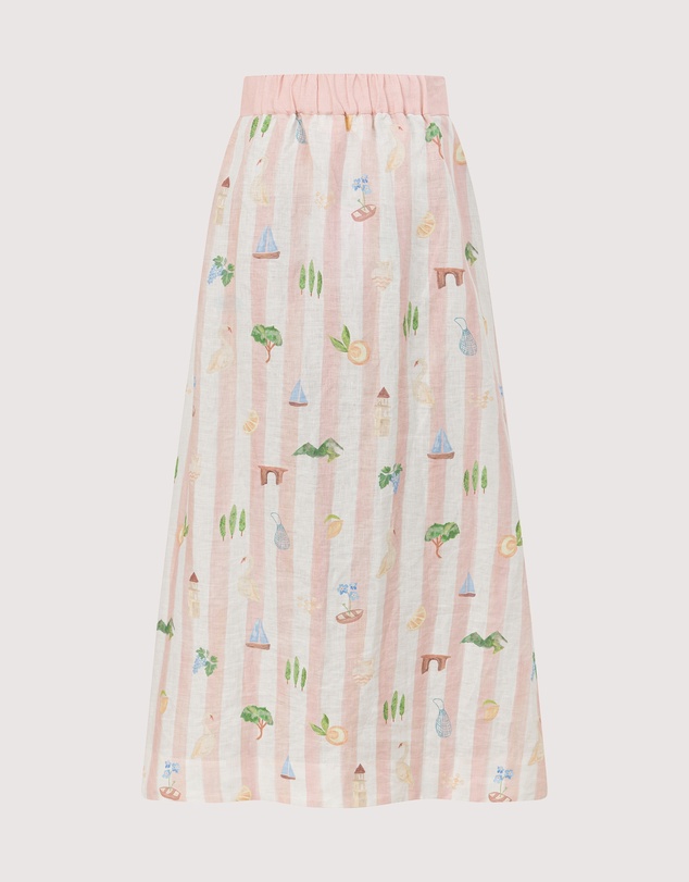 SMWR. by The Somewhere Co - Boat Days Maxi Skirt