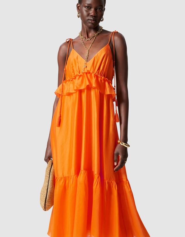& Other Stories - Strappy Midi Dress