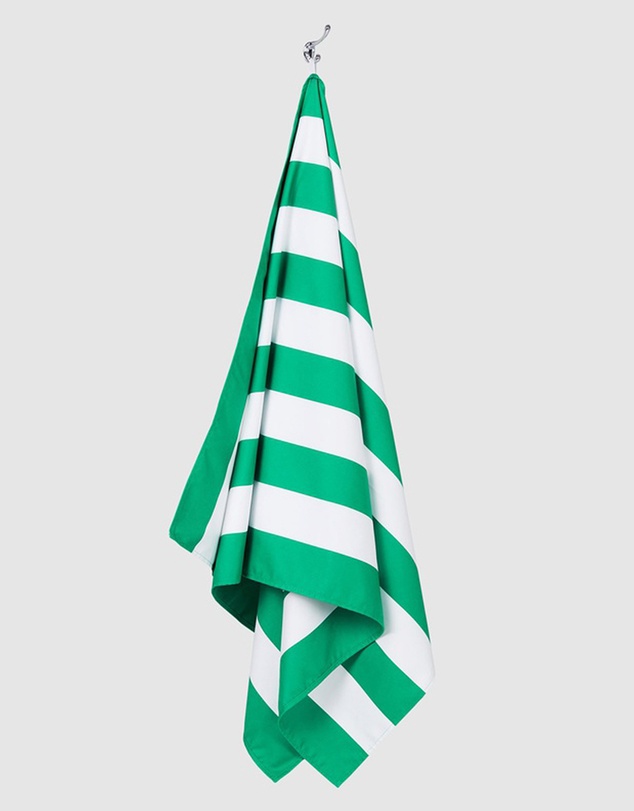 Dock & Bay - Beach Towel Cabana Collection L Cancun Green