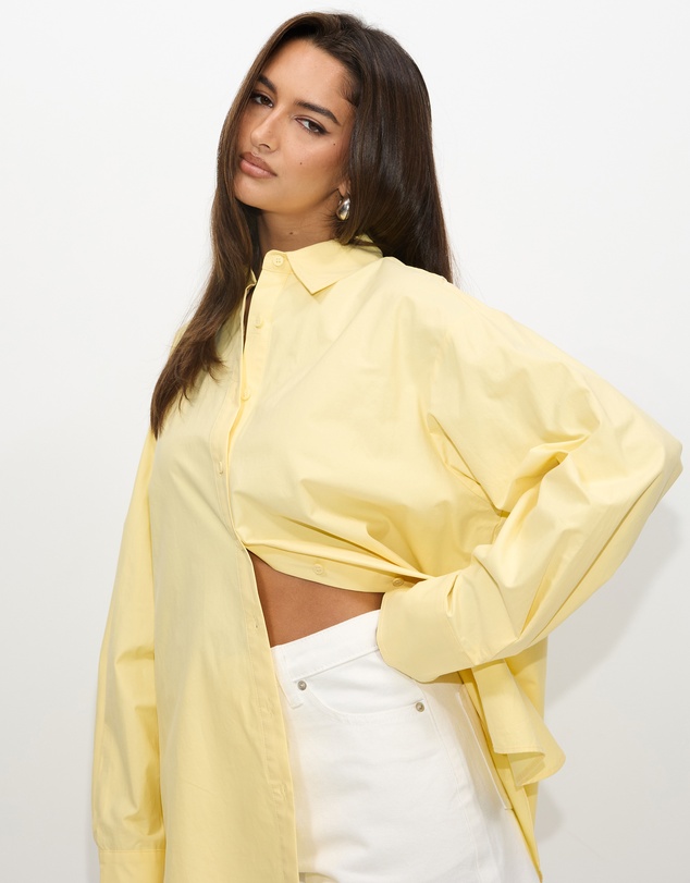 Dazie - Oxford Cotton Oversized Shirt