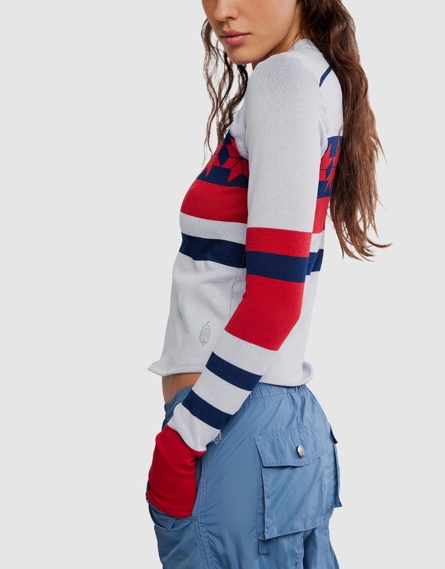 FP Movement by Free People - Myoko Jacquard Thermal Layer Top