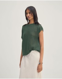 Oxford - Selma Off Shoulder Tank