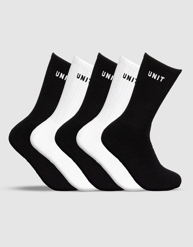 UNIT - UNIT Mens Storm Bamboo Socks - 5 Pack