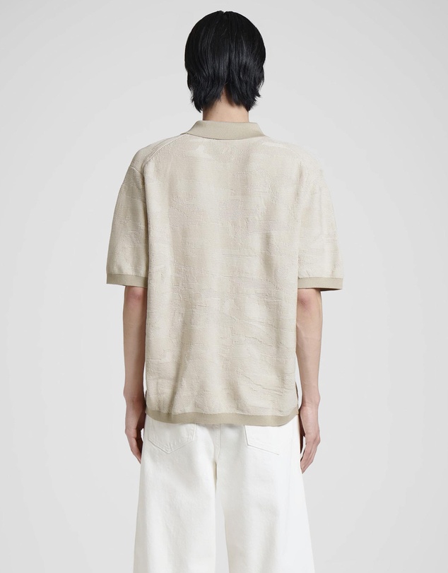 COS - Cotton-Jacquard Polo Shirt
