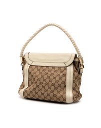 Pre-Loved by Azura Reborn - Pre-Loved GG Canvas Bella Flap Satchel