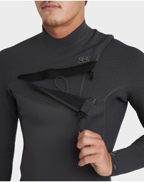 Billabong - Mens 3/2mm Revolution Natural Chest Zip Wetsuit
