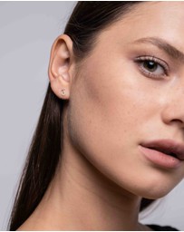 Luna Rae - Solid Gold - Kiss Hug Studs
