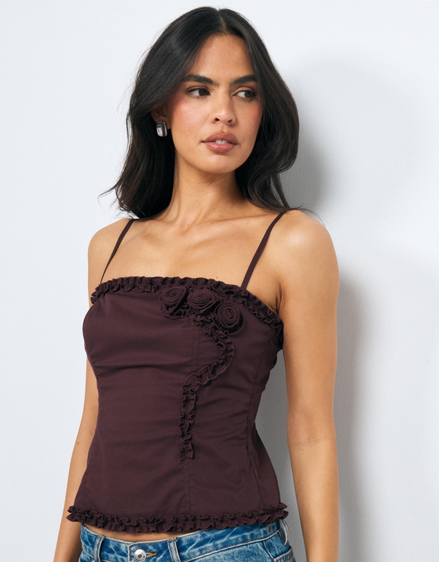 AERE - Esme 3D Floral Top