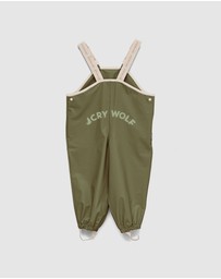 Crywolf - RAIN OVERALLS Olive