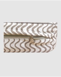 Mog & Bone - Classic Cushion Dog Bed - Mocha Wave