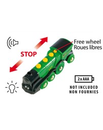 BRIO - Big Green Action Locomotive