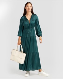 Belle & Bloom - Window Seat Tiered Maxi Dress