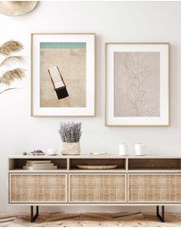 Olive et Oriel - Terra Botanica I Art Print