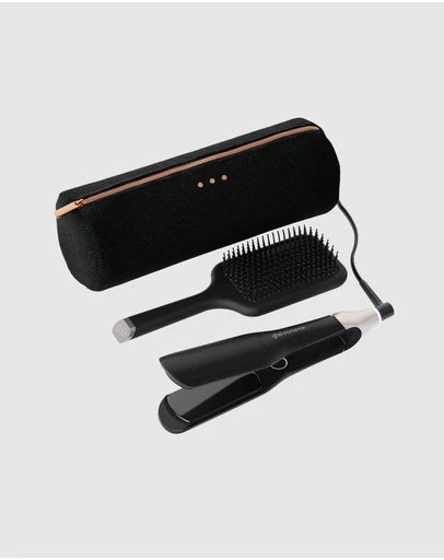 ghd - chronos max™ Wide Plate Hair Straightener Gift Set in Black