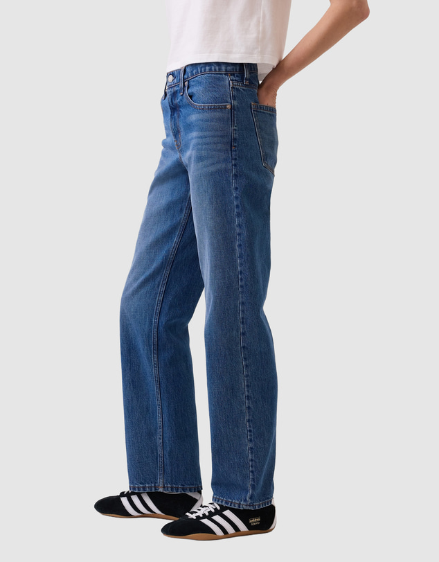 GAP - Mid Rise Straight Taper Barrel Jeans