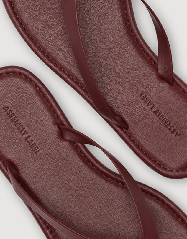 Assembly Label - Alina Leather Thong Sandals