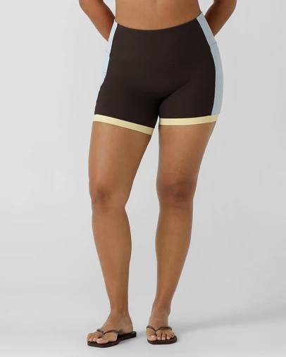 Lorna Jane - Set Point No Ride 2 Pocket 12cm Bike Shorts