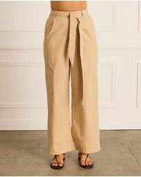 Heaven Australia - Latte Palazzo Pants