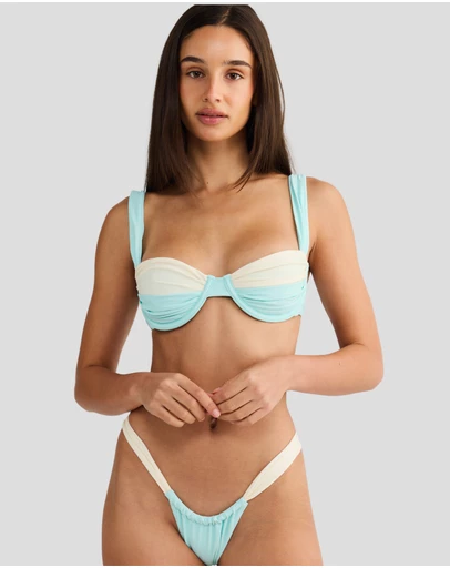 Vacay Swimwear - Rhodes Top Glacier