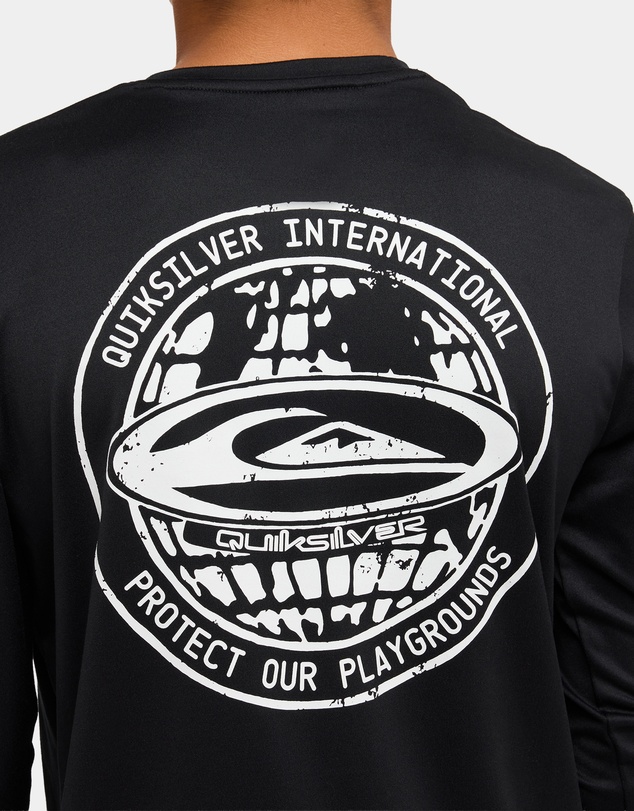 Quiksilver - Boys 8 to 16 Long Sleeve Surf Shirt