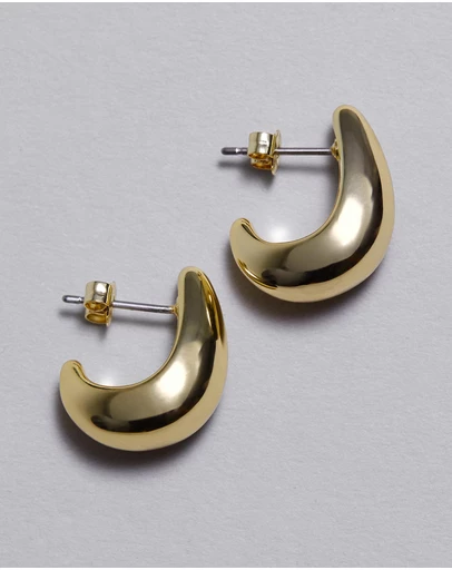 & Other Stories - Curved Earrings