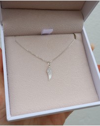 Luna Rae - Sterling Silver - Angel Wing Necklace