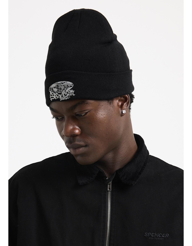 Spencer Project - Tagger Beanie Black