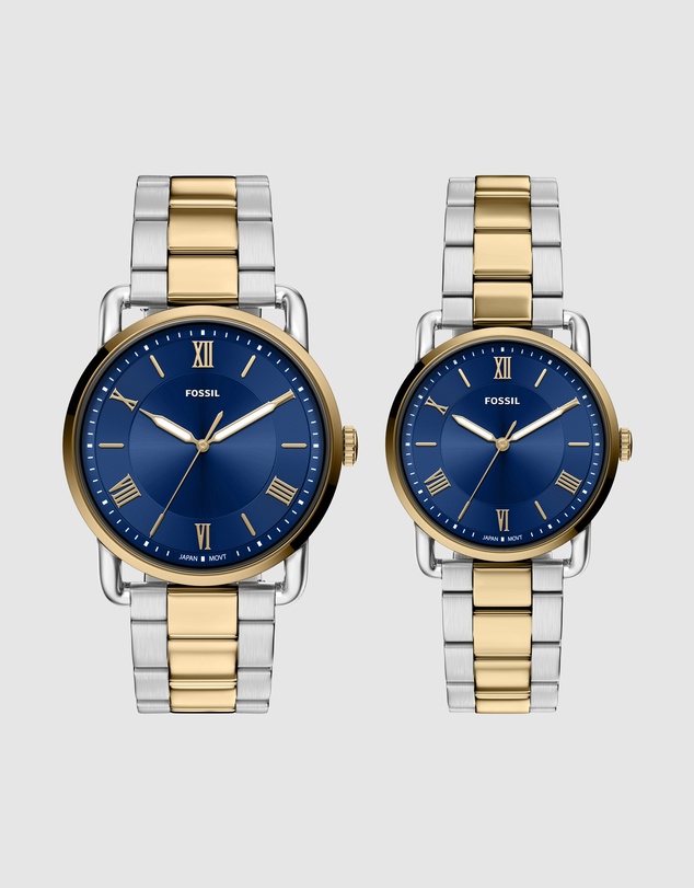 Fossil - Copeland Two Tone Analogue Watch