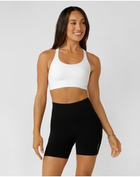 Lorna Jane - Amy No Chafe Phone Pocket 14cm Bike Shorts