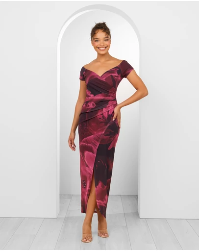 Pilgrim - Blair Off Shoulder Maxi Dress