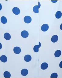 Dazie - Waves Halter Polka Dot Maxi Dress