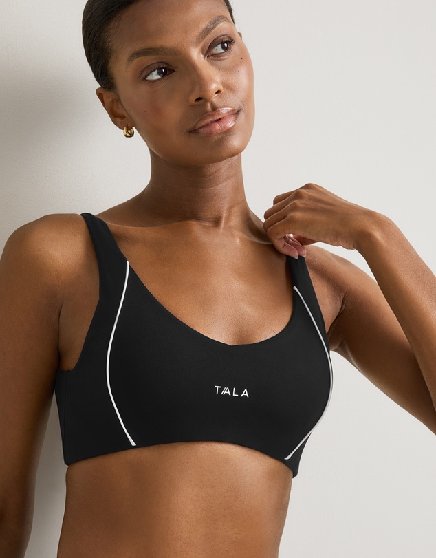 TALA - Contrast Piping Sports Bra