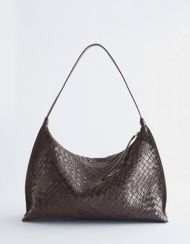 & Other Stories - Interwoven Leather Tote Bag