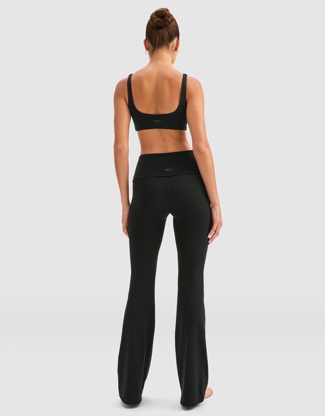 TALA - 30Inch Dayflex Fold Waist Flare Trousers