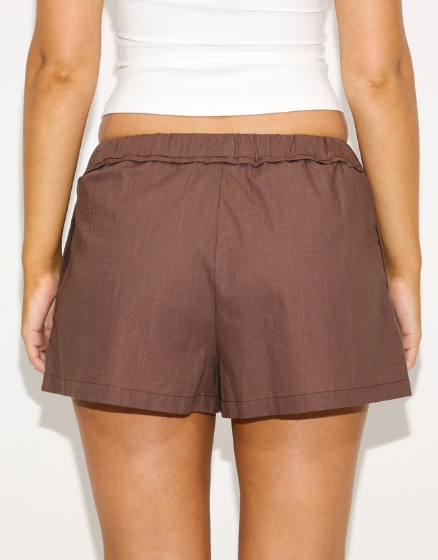 Dazie - Tamika Low Rise Cotton Shorts