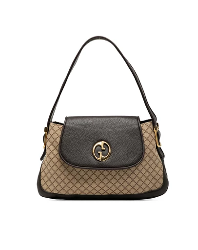 Pre-Loved by Azura Reborn - Pre-Loved Diamante Canvas 1973 Shoulder Bag